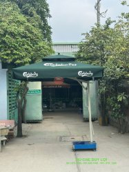 DỰ ÁN GIAO HÀNG & LẮP ĐẶT 200 CÂY DÙ LỆCH TÂM VUÔNG 2,5 X 2,5M HAI TẦNG CHO CARLSBERG VIỆT NAM